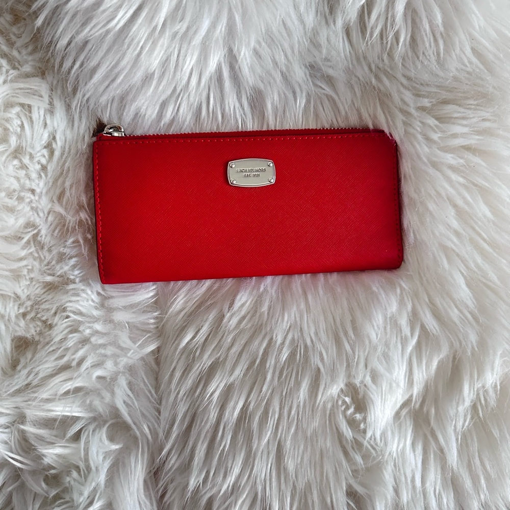 Michael Kors Vibrant Red Wallet